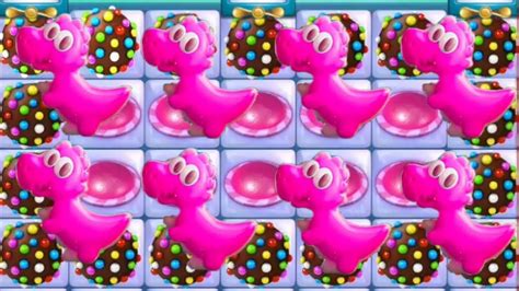 To pass this level, you must clear 57 double jelly squares and release 1 gummi dragon in 27 moves or fewer. . Gummi dragons candy crush